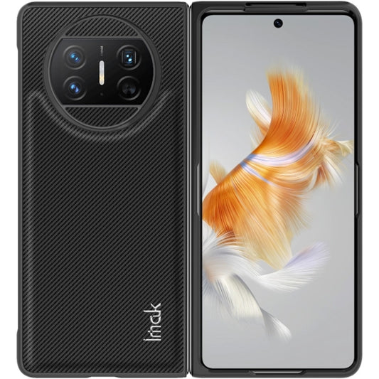 For Huawei Mate X3 imak Ruiyi Series Carbon Fiber PU + PC Phone Case - Huawei Cases by imak | Online Shopping UK | buy2fix