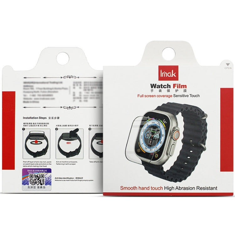 For Garmin Forerunner 965 IMAK Plexiglass HD Watch Protective Film - Screen Protector by imak | Online Shopping UK | buy2fix