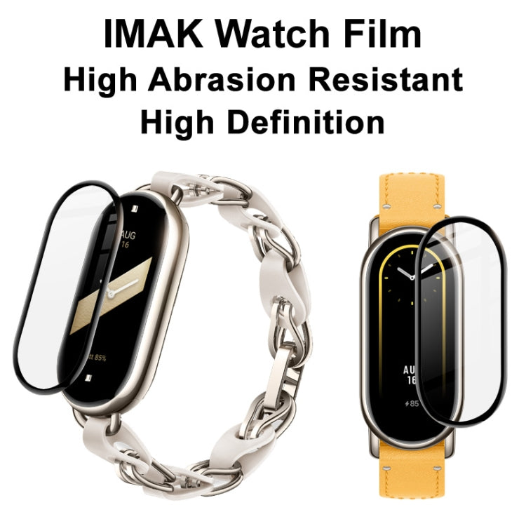 For Xiaomi Mi Band 8 IMAK Plexiglass HD Watch Protective Film - Screen Protector by imak | Online Shopping UK | buy2fix