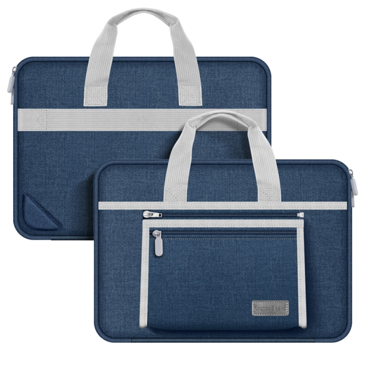 15-16 inch Oxford Fabric Portable Laptop Handbag(Dark Blue) by buy2fix