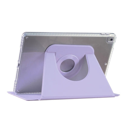 For iPad 10.2 2021 / 2020 / 10.5 Magnetic Split Leather Smart Tablet Case(Purple) by buy2fix