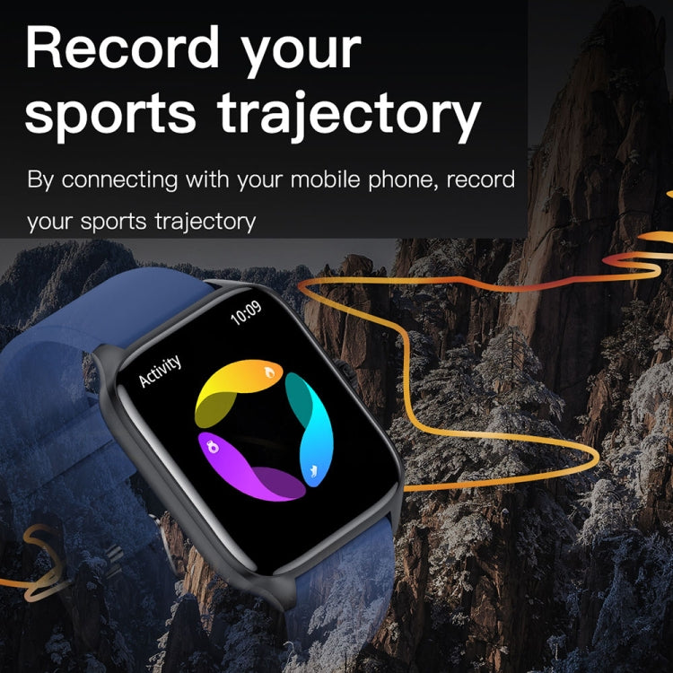 T19 Pro 1.96 inch IP67 Waterproof Silicone Band Smart Watch, Supports Dual-mode Bluetooth Call / Heart Rate Monitoring(Gold) by buy2fix