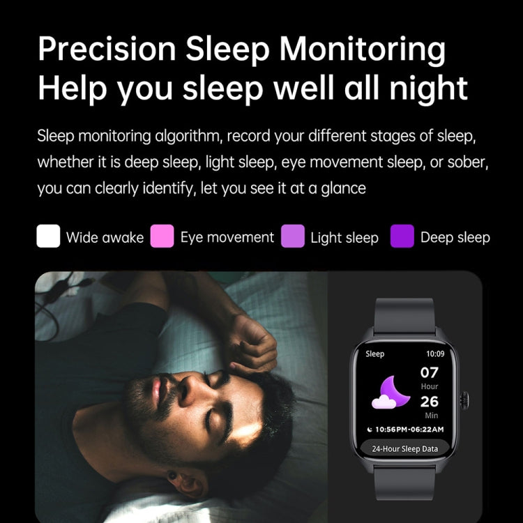 T19 Pro 1.96 inch IP67 Waterproof Silicone Band Smart Watch, Supports Dual-mode Bluetooth Call / Heart Rate Monitoring(Gold) by buy2fix