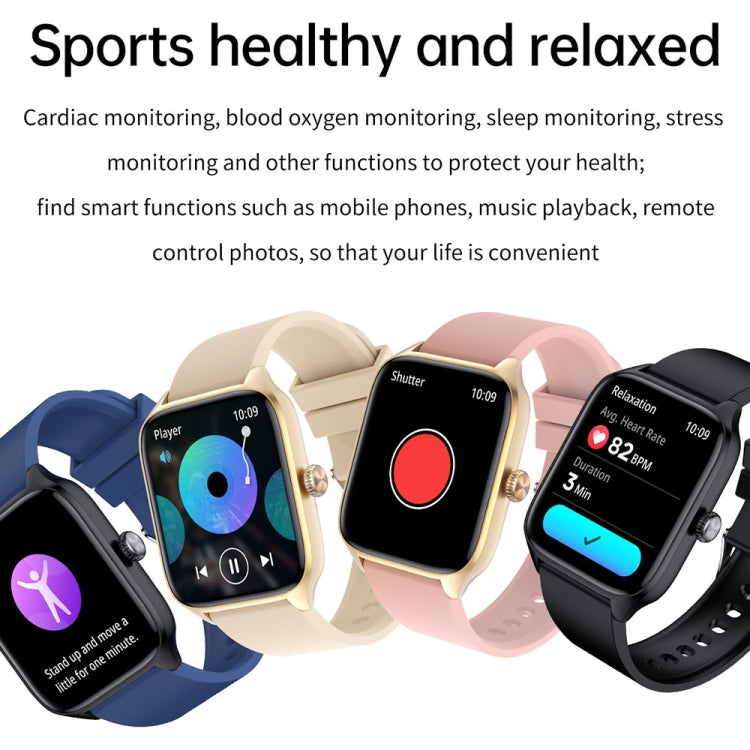 T19 Pro 1.96 inch IP67 Waterproof Silicone Band Smart Watch, Supports Dual-mode Bluetooth Call / Heart Rate Monitoring(Blue) by buy2fix