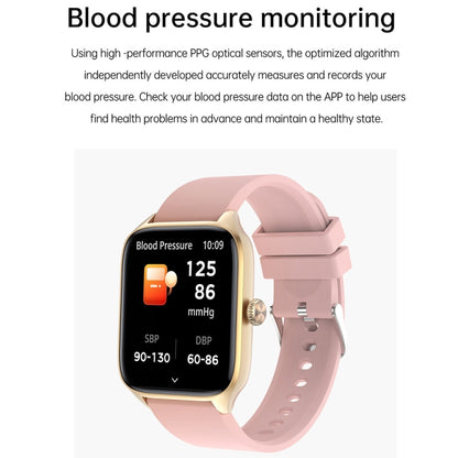 T19 Pro 1.96 inch IP67 Waterproof Silicone Band Smart Watch, Supports Dual-mode Bluetooth Call / Heart Rate Monitoring(Pink) by buy2fix