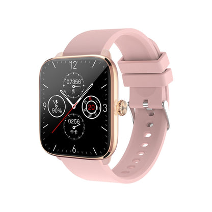 T20 1.96 inch IP67 Waterproof Silicone Band Smart Watch, Supports Dual-mode Bluetooth Call / Heart Rate Monitoring(Pink) by buy2fix