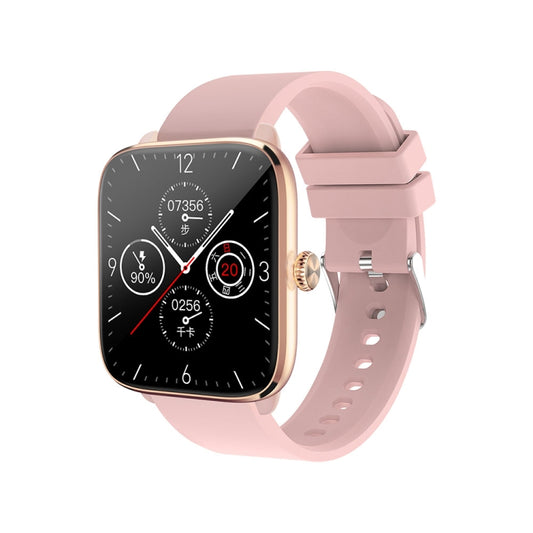 T20 1.96 inch IP67 Waterproof Silicone Band Smart Watch, Supports Dual-mode Bluetooth Call / Heart Rate Monitoring(Pink) by buy2fix