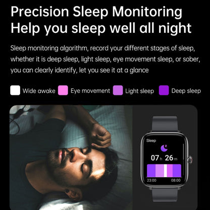 T20 1.96 inch IP67 Waterproof Silicone Band Smart Watch, Supports Dual-mode Bluetooth Call / Heart Rate Monitoring(Pink) by buy2fix