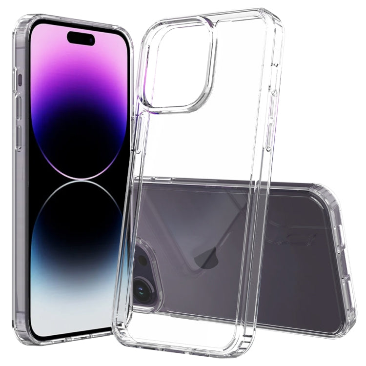 For iPhone 15 Pro Max Scratchproof Acrylic TPU Phone Case(Transparent) - iPhone 15 Pro Max Cases by buy2fix | Online Shopping UK | buy2fix