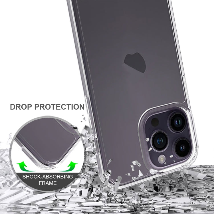 For iPhone 15 Pro Max Scratchproof Acrylic TPU Phone Case(Transparent) - iPhone 15 Pro Max Cases by buy2fix | Online Shopping UK | buy2fix