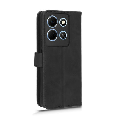 For Infinix Note 30 5G Skin Feel Magnetic Flip Leather Phone Case(Black) - Infinix Cases by buy2fix | Online Shopping UK | buy2fix