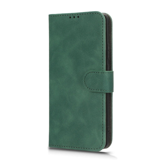 For Motorola Edge 40 Skin Feel Magnetic Flip Leather Phone Case(Green) - Motorola Cases by buy2fix | Online Shopping UK | buy2fix