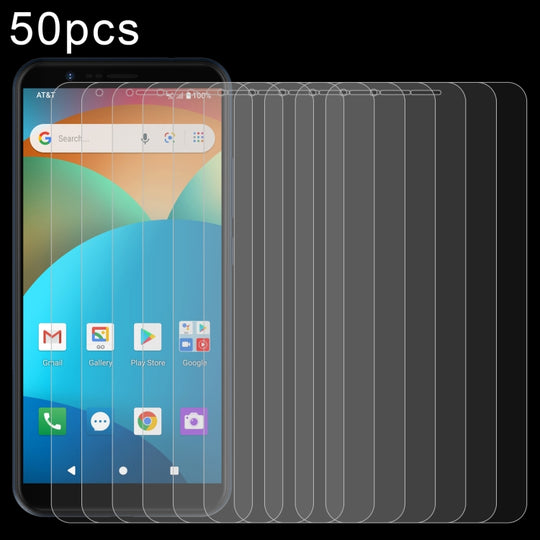 For Vsmart Motivate 50pcs 0.26mm 9H 2.5D Tempered Glass Film