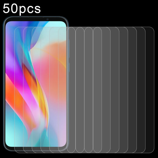 For Vsmart Live 50pcs 0.26mm 9H 2.5D Tempered Glass Film