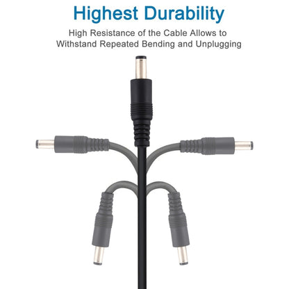 8A 5.5 x 2.1mm Female to Male DC Power Extension Cable(Black) - Universal Power Adapter by buy2fix | Online Shopping UK | buy2fix