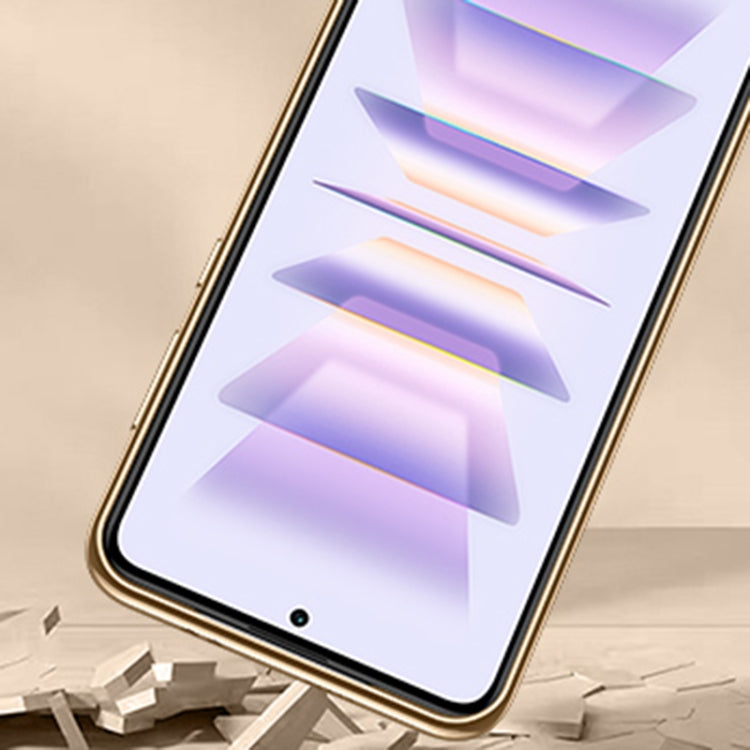 For Xiaomi Redmi K60 Pro Litchi Texture Genuine Leather Phone Case(Blue) by buy2fix