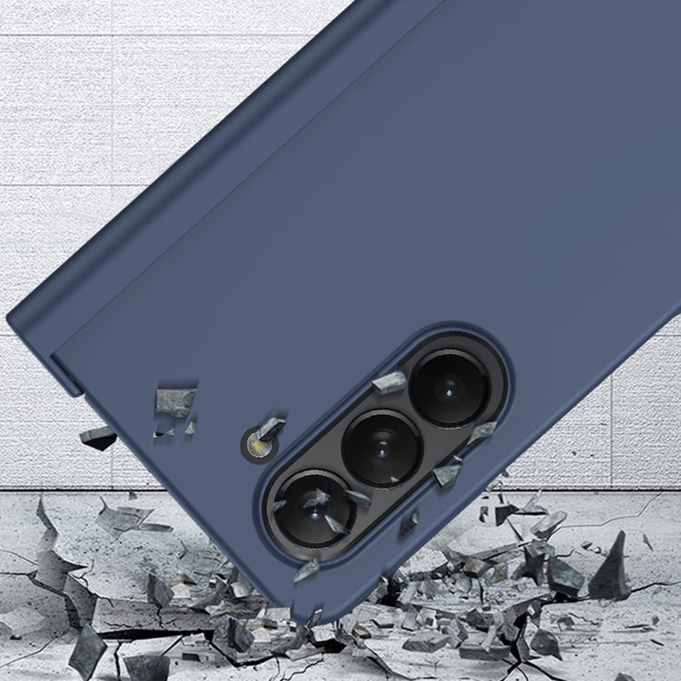 For Samsung Galaxy Z Fold5 Integrated Shockproof Phone Case with Pen Slot(Blue) - Galaxy Z Fold5 Cases by buy2fix | Online Shopping UK | buy2fix