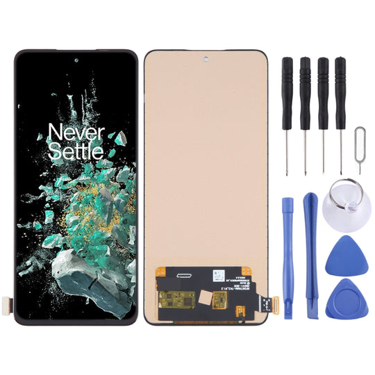 For OnePlus 10T CPH2415 CPH2413 CPH2417 TFT LCD Screen For with Digitizer Full Assembly, Not Supporting Fingerprint Identification(Black)