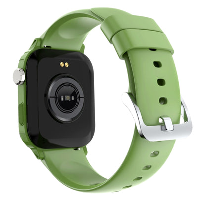 G96 1.85 inch HD Square Screen Rugged Smart Watch Support Bluetooth Calling/Heart Rate Monitoring/Blood Oxygen Monitoring(Green) by buy2fix