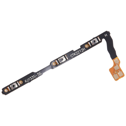 For vivo Y33e OEM Power Button & Volume Button Flex Cable - Flex Cable by buy2fix | Online Shopping UK | buy2fix