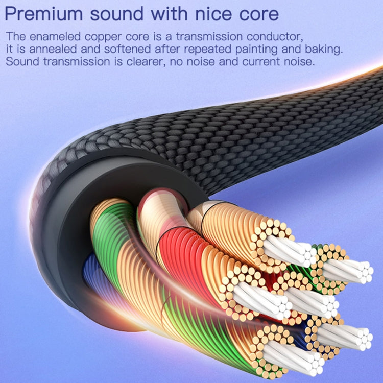 Yesido YAU19 Type-C to 3.5mm Audio Adapter Cable(Grey) - Video & Audio Cable by Yesido | Online Shopping UK | buy2fix