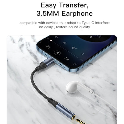 Yesido YAU37 8 Pin to 3.5mm Female Audio Adapter(Black) - Video & Audio Cable by Yesido | Online Shopping UK | buy2fix