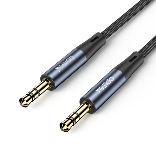 Yesido YAU39 3.5mm Male to 3.5mm Male AUX Audio Adapter Cable(Black) - Video & Audio Cable by Yesido | Online Shopping UK | buy2fix