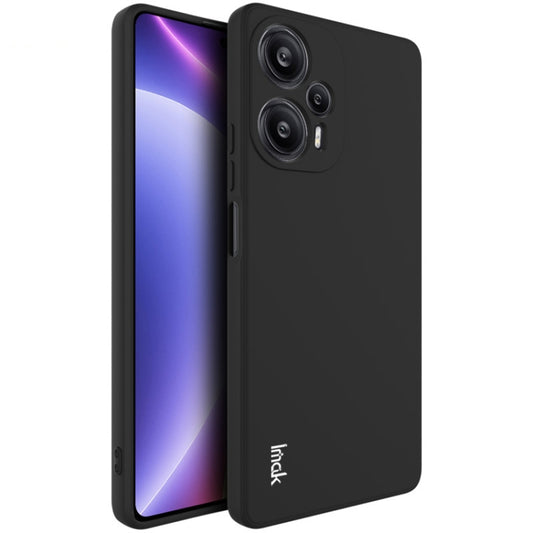 For Xiaomi Redmi Note 12 Turbo 5G/Poco F5 5G IMAK UC-4 Series Straight Edge TPU Soft Phone Case(Black) - Xiaomi Cases by imak | Online Shopping UK | buy2fix