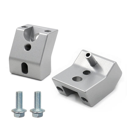 For Toyota Tacoma Car 1.25 inch Front Riser Seat Spacers Jackers Lift Kit(Silver) by buy2fix