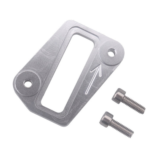Bouchon à souder en aluminium pour capteur de débit d'air massique LS3 MAF pour tube d'admission personnalisé LS (argent)