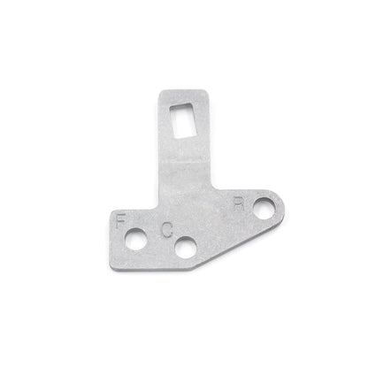 For Turbo TH400 TH350 TH250/200 TH200-4R TH700-R4 4L60 35498 Shifter Bracket Kit(Silver) by buy2fix