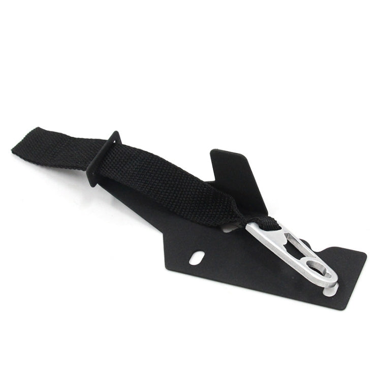 For Ford F-150 2009-2018 Car Rear Seat Release Belt with Buckle(Silver) by buy2fix