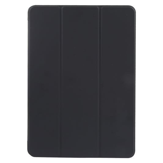 For Huawei MatePad Air 11.5 GEBEI 3-folding Holder Shockproof Flip Leather Tablet Case(Black) - Huawei by GEBEI | Online Shopping UK | buy2fix