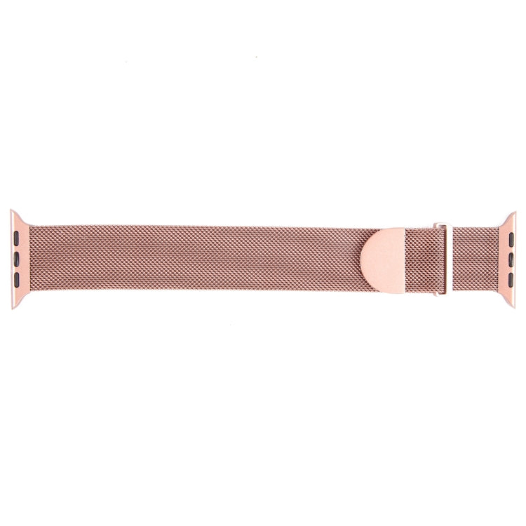 For Apple Watch 6 40mm Milanese Metal Magnetic Watch Band(Pink) by buy2fix