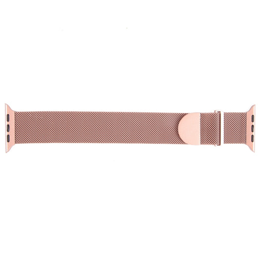 For Apple Watch 6 40mm Milanese Metal Magnetic Watch Band(Pink) by buy2fix