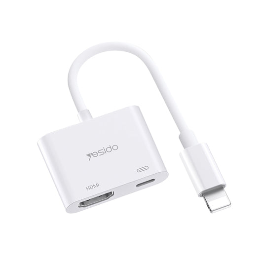 Yesido HM06 8 Pin to HDMI Audio Video Adapter - Converter & Adapter by Yesido | Online Shopping UK | buy2fix