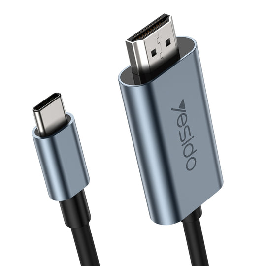 Yesido HM10 USB-C / Type-C to HDMI HD Adapter Cable, Length:2m