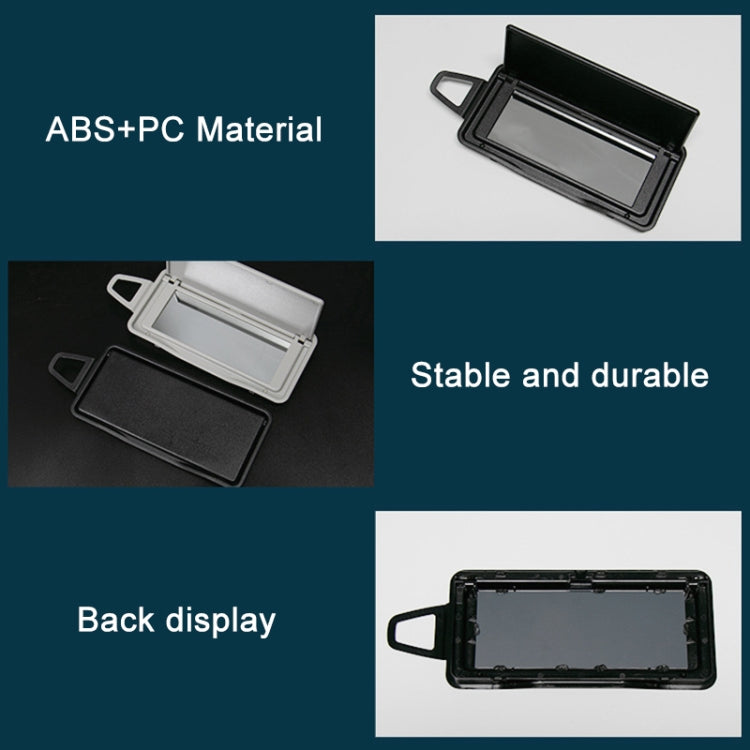 For Mercedes Benz E / CLS Class W212 W218 Left Driving Car Sun Visor Makeup Mirror, Type:Right Side 2128108100(Grey White) - Sunglasses & Glasses Clips by buy2fix | Online Shopping UK | buy2fix