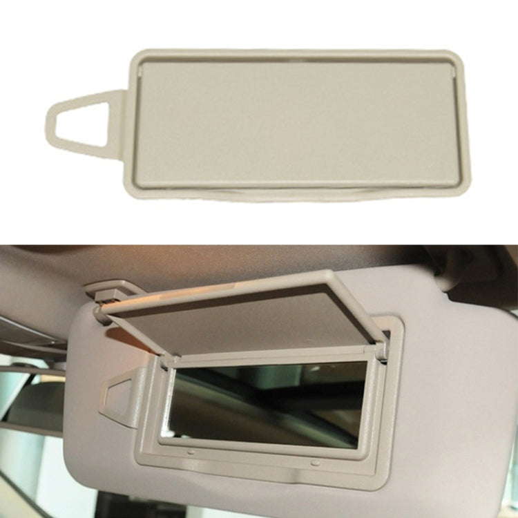 For Mercedes Benz W212 / W218 Left Driving Car Sun Visor Makeup Mirror, Type:Right Side 212 810 0001(Nut Beige) - Sunglasses & Glasses Clips by buy2fix | Online Shopping UK | buy2fix