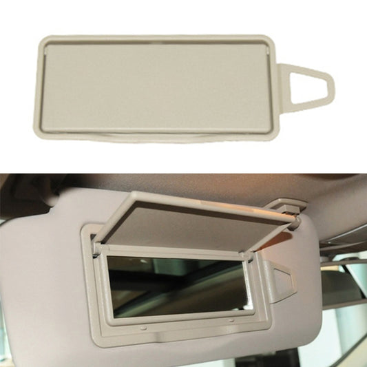 For Mercedes Benz W212 / W218 Left Driving Car Sun Visor Makeup Mirror, Type:Left Side 212 810 0001(Nut Beige) - Sunglasses & Glasses Clips by buy2fix | Online Shopping UK | buy2fix