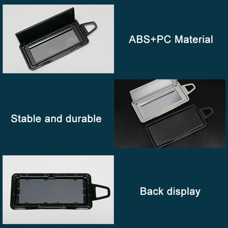 For Mercedes Benz W212 / W218 Left Driving Car Sun Visor Makeup Mirror, Type:Left Side 212 810 0001(Mercerized Beige) - Sunglasses & Glasses Clips by buy2fix | Online Shopping UK | buy2fix