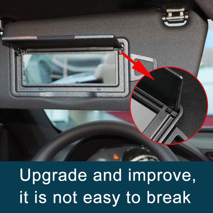 For Mercedes Benz W212 / W218 Left Driving Car Sun Visor Makeup Mirror, Type:Left Side 212 810 0001(Mercerized Beige) - Sunglasses & Glasses Clips by buy2fix | Online Shopping UK | buy2fix