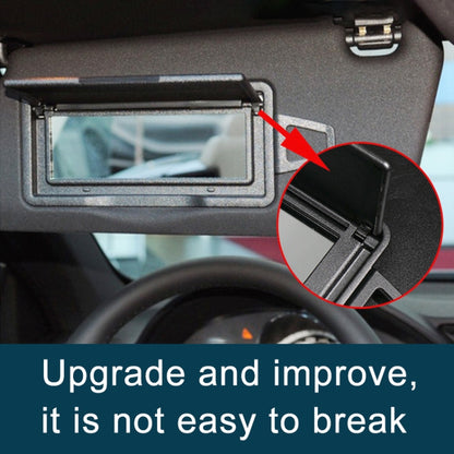 For Mercedes Benz W212 / W218 Left Driving Car Sun Visor Makeup Mirror, Type:Left Side 212 810 0001(Mercerized Beige) - Sunglasses & Glasses Clips by buy2fix | Online Shopping UK | buy2fix