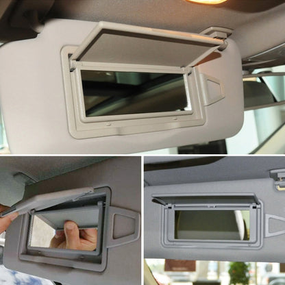 For Mercedes Benz W212 / W218 Left Driving Car Sun Visor Makeup Mirror, Type:Left Side 212 810 0001(Mercerized Beige) - Sunglasses & Glasses Clips by buy2fix | Online Shopping UK | buy2fix