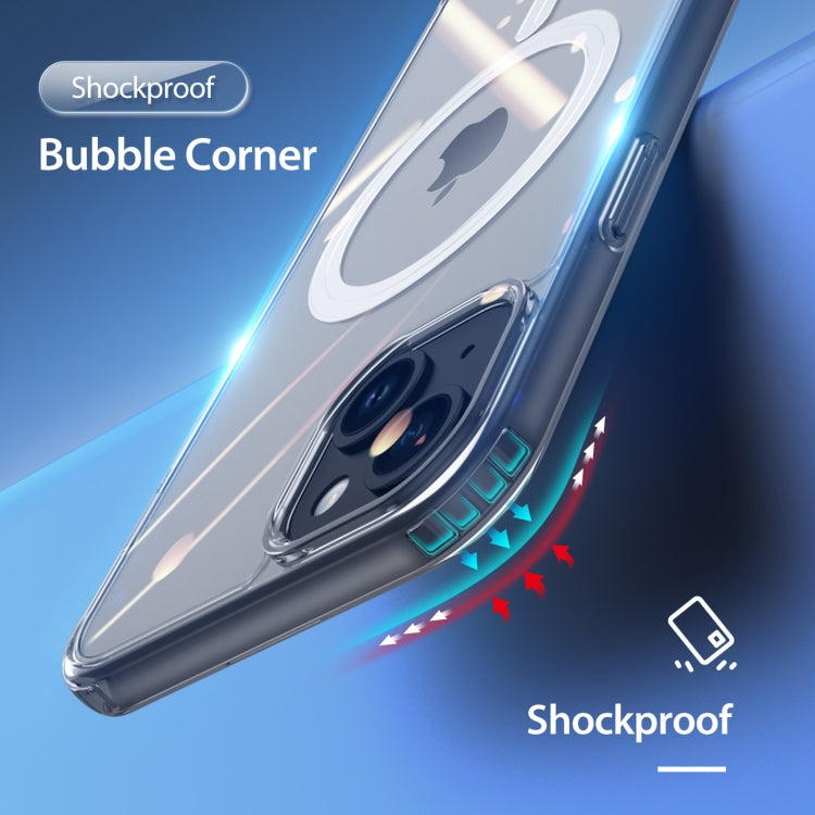 For iPhone 15 DUX DUCIS Clin Mag Series Magsafe TPU Phone Case(Transparent) - iPhone 15 Cases by DUX DUCIS | Online Shopping UK | buy2fix