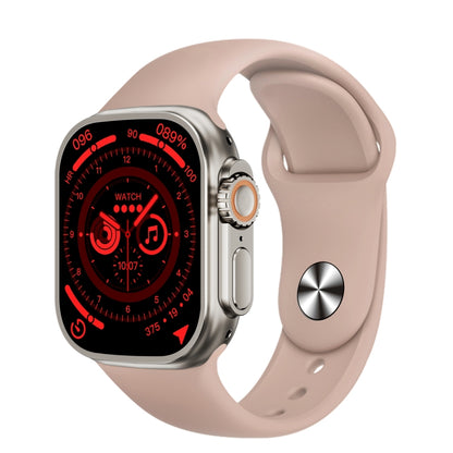 WS-E9 Ultra 2.2 inch IP67 Waterproof Silicone Band Smart Watch, Support Heart Rate / NFC(Pink) by buy2fix