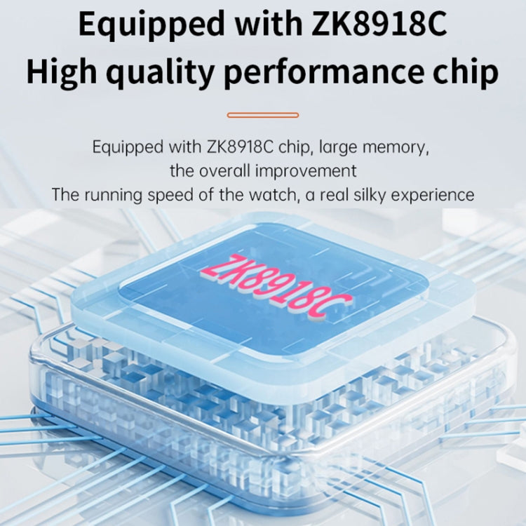 WS-E9 Ultra 2.2 inch IP67 Waterproof Silicone Band Smart Watch, Support Heart Rate / NFC(Silver) by buy2fix