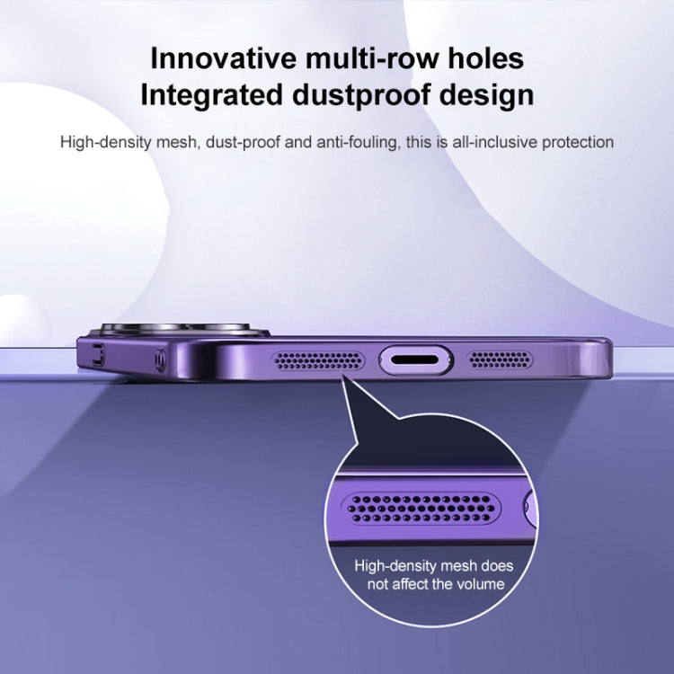 For iPhone 12 Frosted Metal Material Phone Case with Lens Protection(Green) by buy2fix