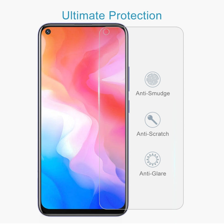 For Vivo Y3 Half-screen Transparent Tempered Glass Film - Others by DIYLooks | Online Shopping UK | buy2fix