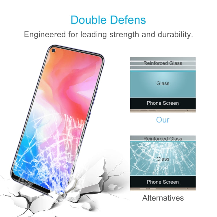 For Vivo Y3 Half-screen Transparent Tempered Glass Film - Others by DIYLooks | Online Shopping UK | buy2fix